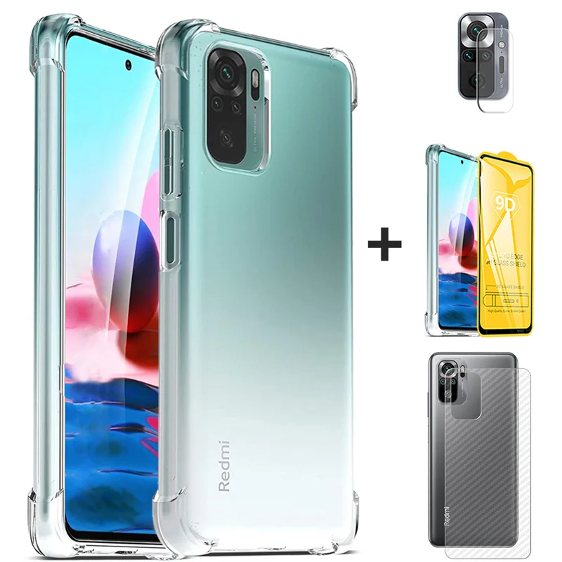 

Case For Redmi Note 11 Phone Case + Glass Redmi Note 11 pro Back cover xiaomi RedmiNote10 S 10 Pro Case xiomi Redmi Note11 bumper Shell Coque Redmi note 10S 10Pro case Redmi Note 11 Redimi note 11pro cases Redmi Note11