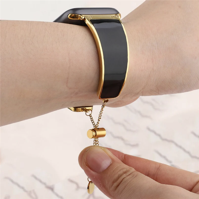 Аксессуары для спортивных браслетов 40 мм высококачественный металлический