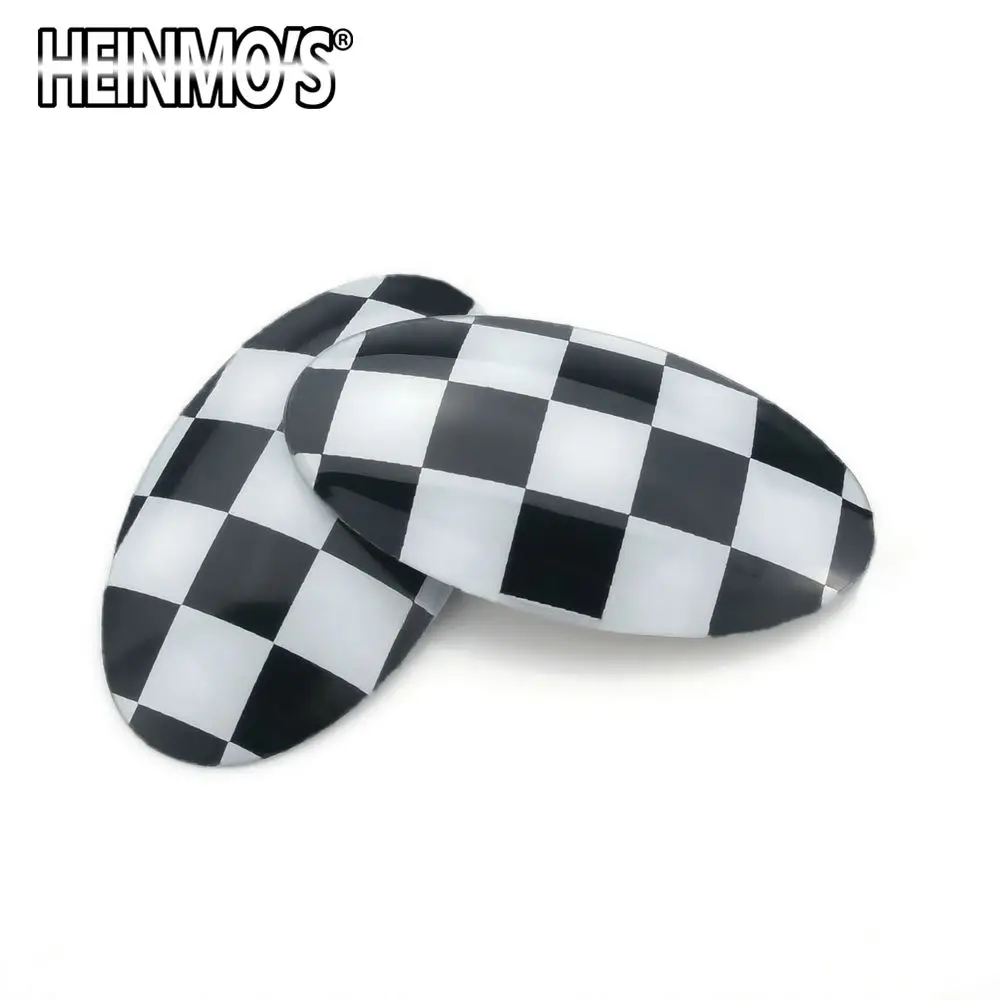 Checker Для MINI Cooper F56 F55 F54 F60 ручка переключения передач наклейка для MINI Cooper аксессуары для MINI Cooper Countryman F60 Clubman F54 - Название цвета: Checker