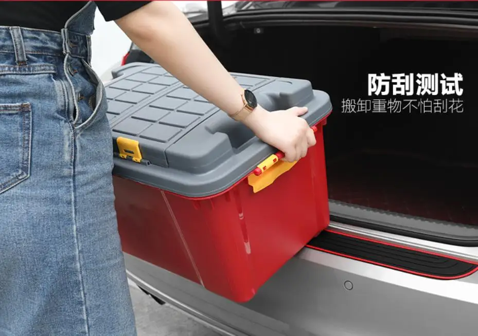 Высокое качество резиновый Задний бампер протектор порога багажника протектора