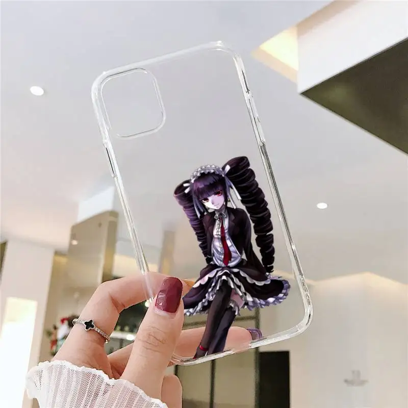 

Danganronpa Phone Case Transparent soft For iphone 5 5s 5c se 6 6s 7 8 11 12 plus mini x xs xr pro max