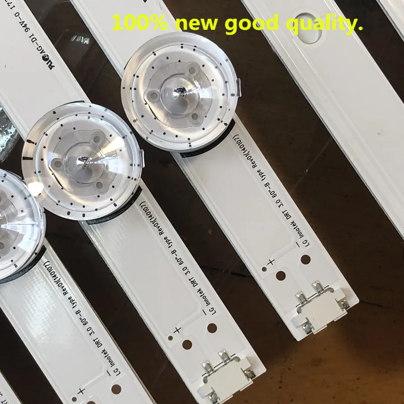 24 шт. = 2 комплекта светодиодный полосы подсветки для LG TV 60GB6580 LC600DUF innotek DRT 3 0 60