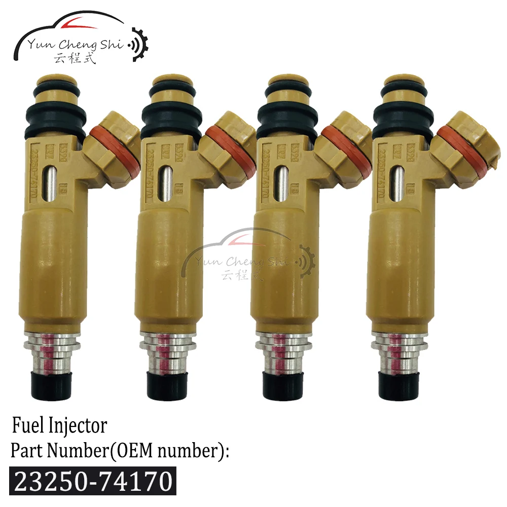 

Топливная форсунка 23209-74170 23250-74170 для Toyota Avensis RAV4 Camry/Vista Corona Townace/Liteace Carina FF ED Cad, 4 шт.