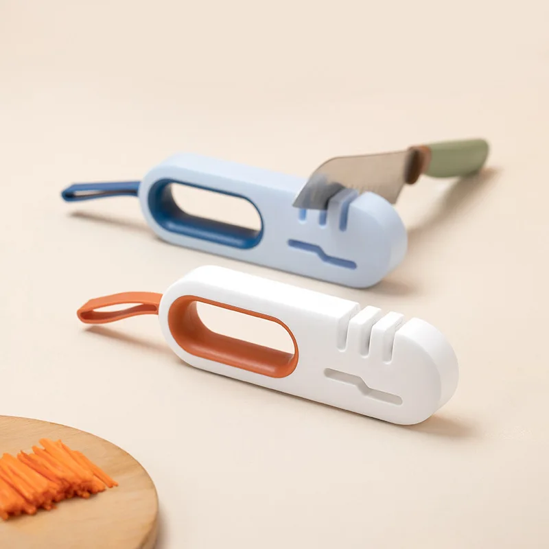 

Knife sharpener multi-function sharpener four-stage sharpener sharpening scissors kitchen knife fruit knife kitchen tools