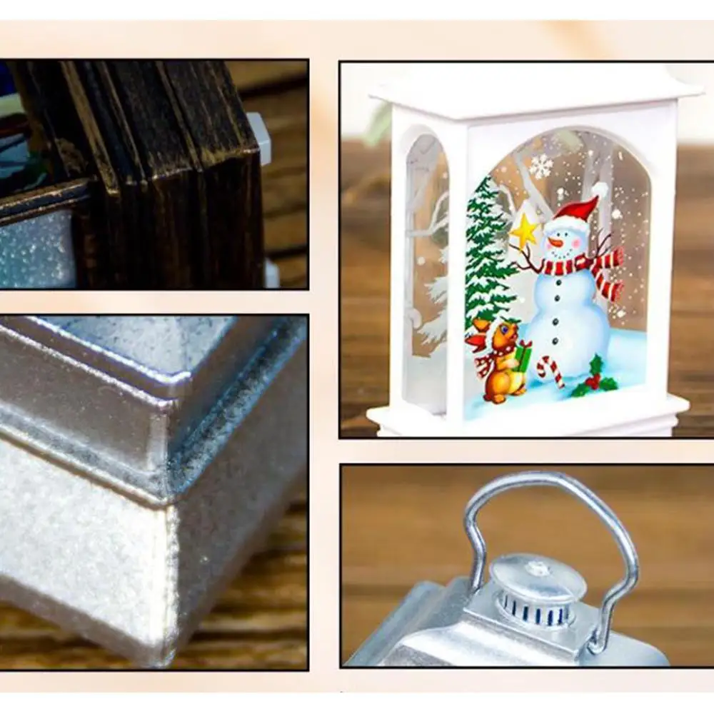 GloryStar прозрачный цветной фонарь для рисования дома чайный светильник украшение