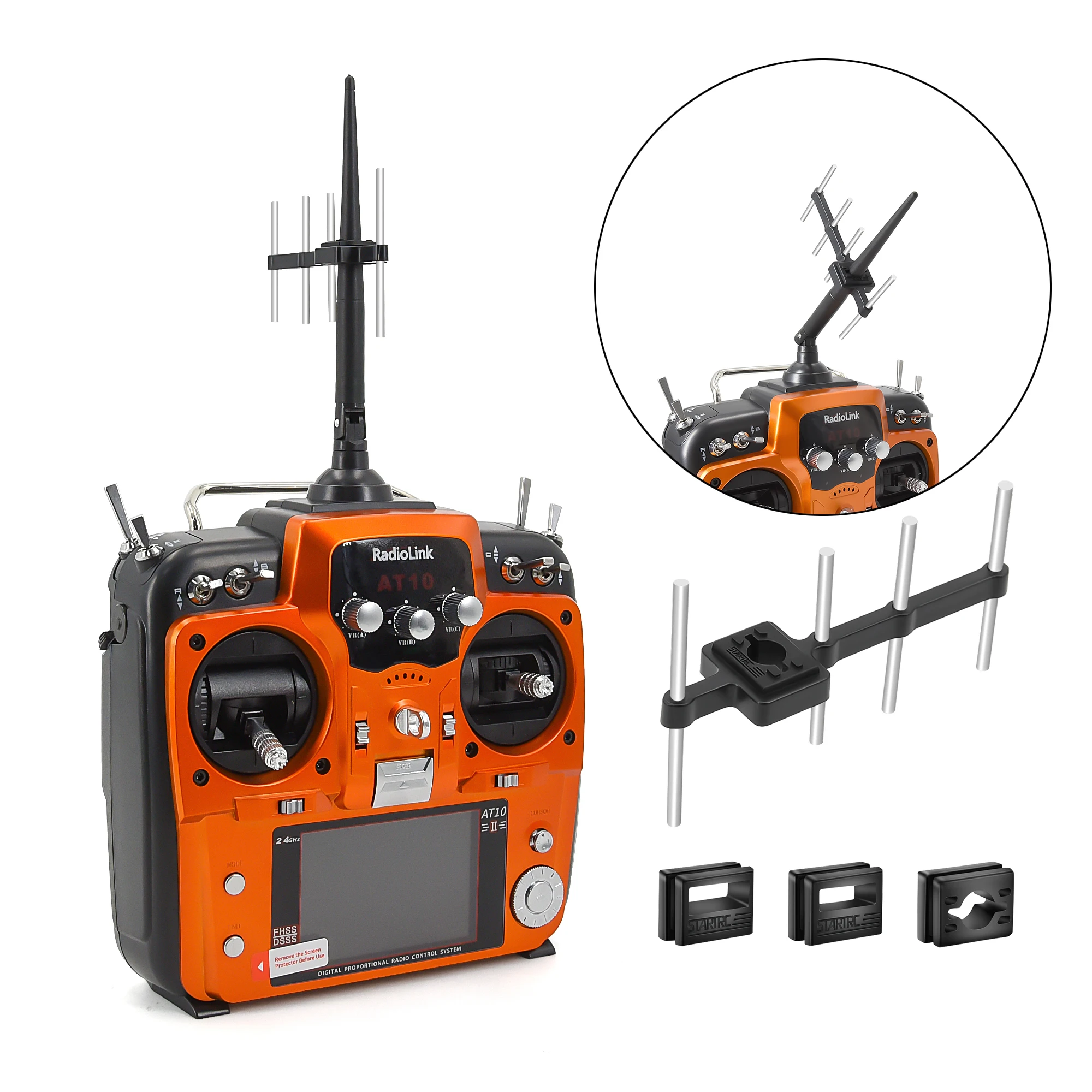 

Усилитель сигнала STARTRC Radiolink AT10 II, антенна Yagi, усилитель диапазона для контроллера Radiolink AT10 II, удлинитель сигнала 2,4 ГГц