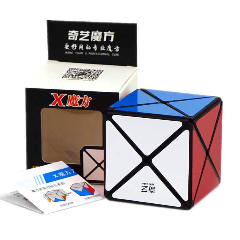 Qiyi X shape d 2x2 Magic Cube twist Puzzle Professional 2x2x2X2 форма кубик Mofangge educubo Magico Classic toys|Головоломки| |