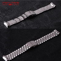 heimdallr brushed 20mm width stainless steel sbdx001 bracelet deployment buckle suitable for mens watch