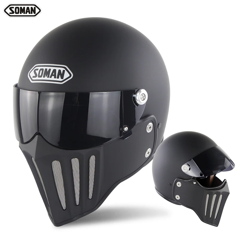 

Personalized Sport Helmets for Men Cool Motorbike Sun Visor Casco De Moto Hombre Cycling Facemask Breathable Helmet