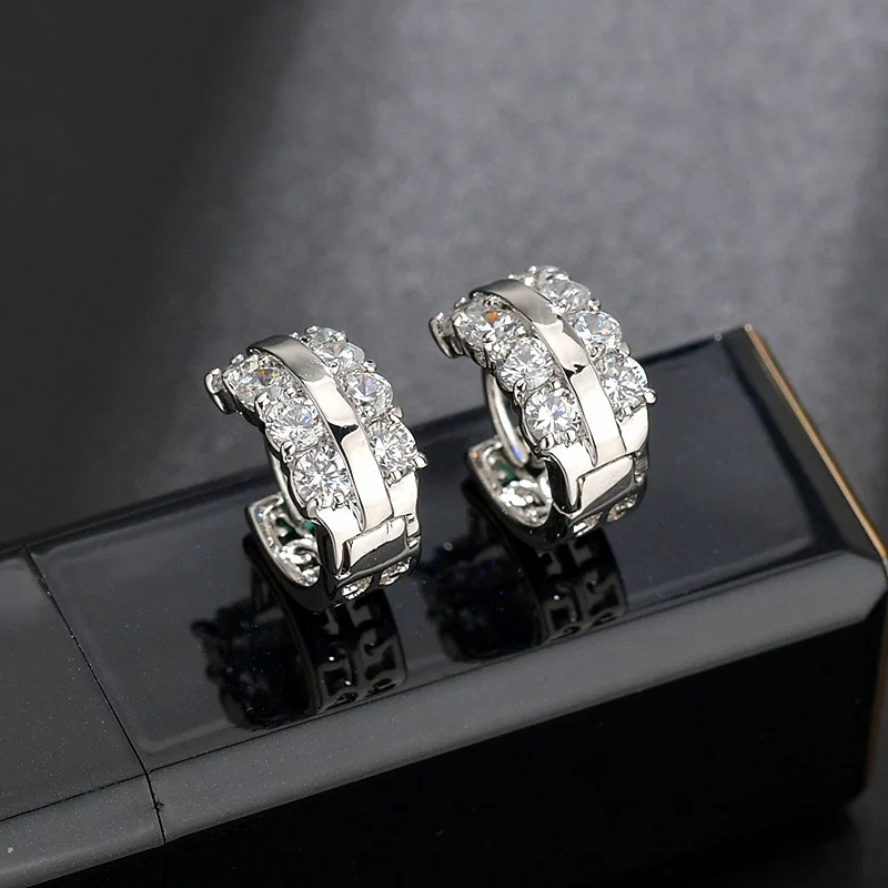 Кольцо для пирсинга 11 серьги с разноцветным кубическим цирконием девочек модные