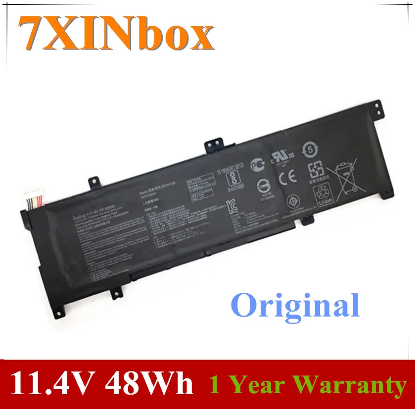 7xinbox 11 4 V 48Wh оригинальный B31N1429 Аккумулятор для ноутбука Asus A501LB5200 K501LX NH52 K501U K501UB K501UX
