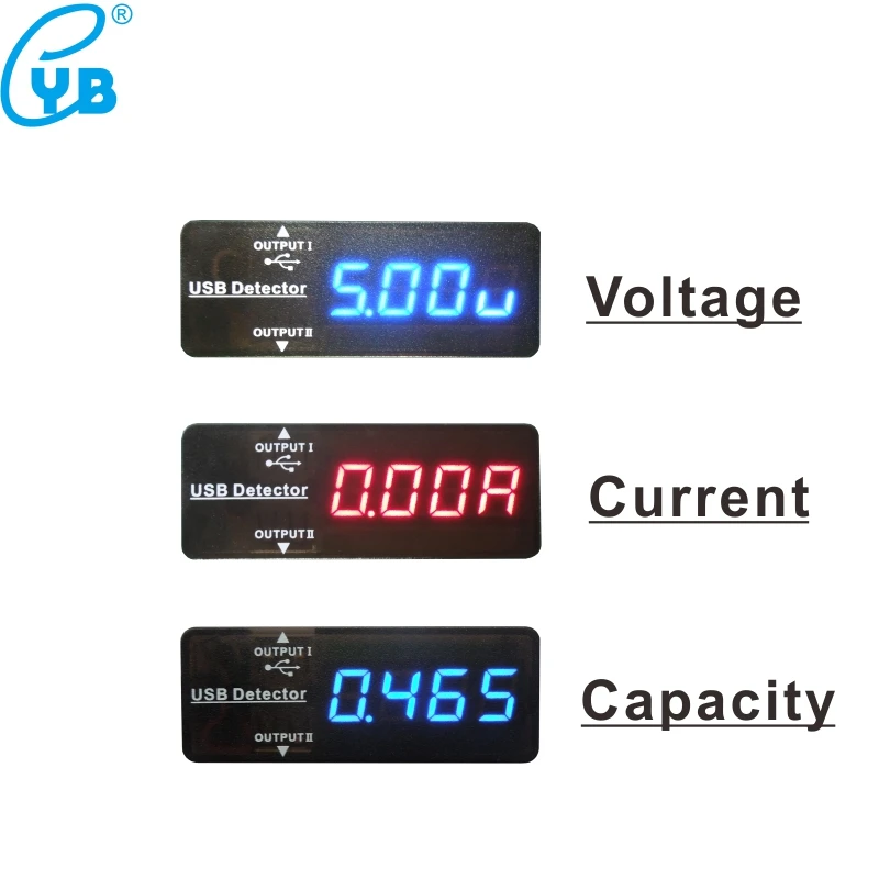 DC3.2 15V USB детектор и нагрузочный резистор светодиодный Дисплей Напряжение ток