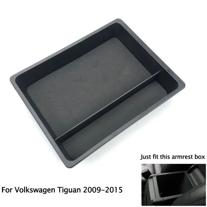 for Tiguan Автомобильный подлокотник для Volkswagen Touareg Jetta Sharan Tiguan Touran Teramont Passat CC Variant Arteon Golf Sciocco MAGOTAN T-ROC - Название цвета: for Tiguan
