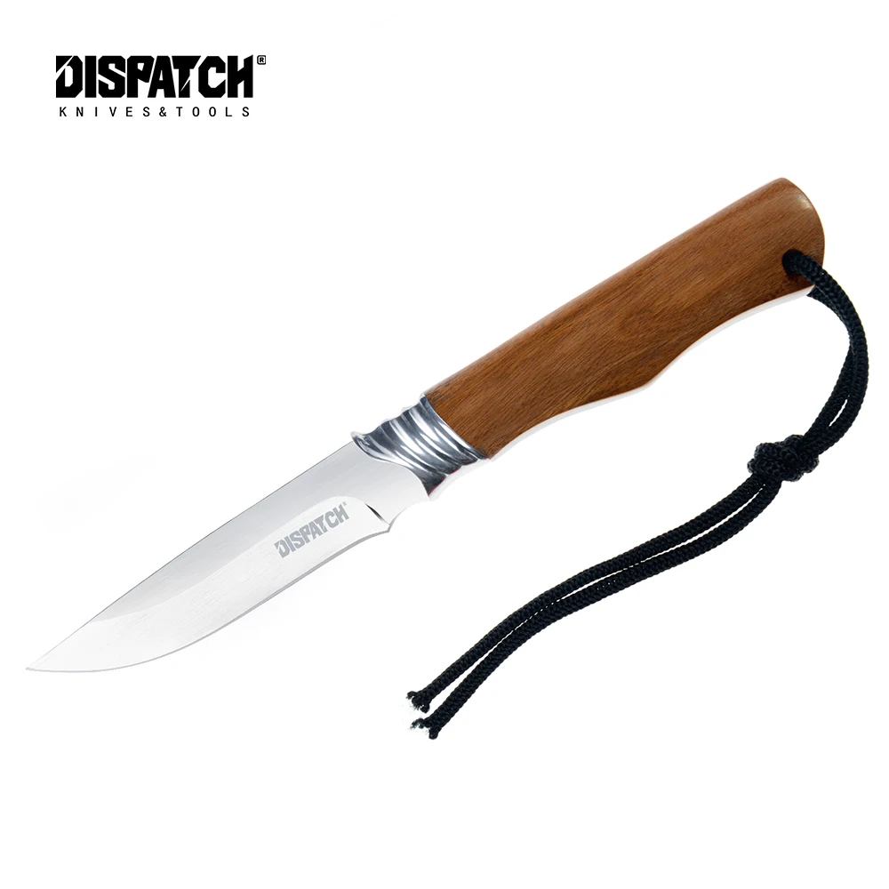 

Dispatch Fixed Blade Knife Stainless Steel Mirror Blade Tactical Survival Knife For Outdoor Hunting Camping Pocket Knife EDC