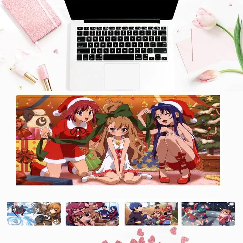 

Promotion Toradora Gaming Mouse Pad Gaming MousePad Large Big Mouse Mat Desktop Mat Computer Mouse pad For Overwatch