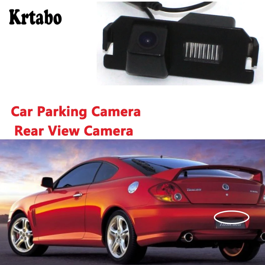 

Камера заднего вида Krtabo с функцией ночного видения, водонепроницаемая, 2002 ~ 2008