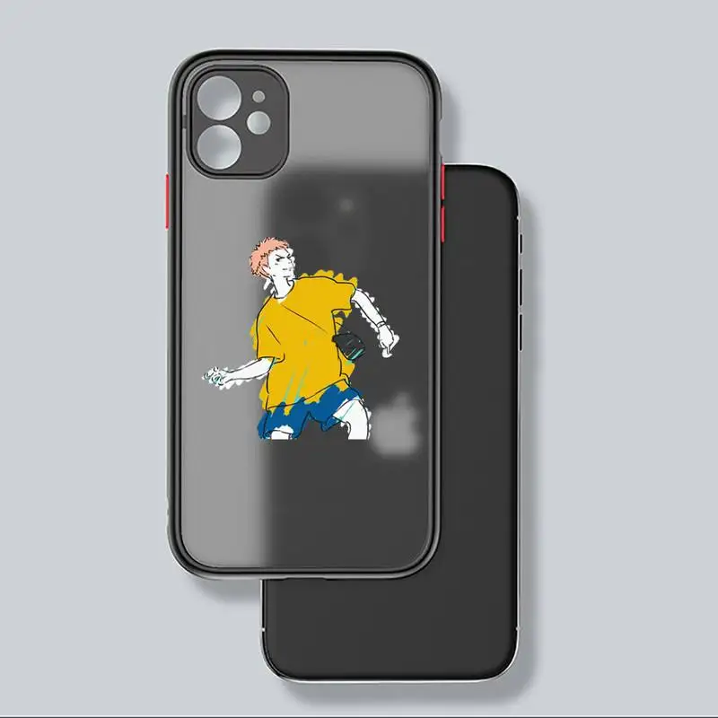 

Jujutsu Kaisen Phone Case black matte transparent For iPhone 7 8 x xs xr 11 12 pro plus mini max Clear Funda