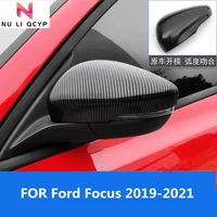 car rearview mirror decorative cover for ford focus 2019 2021 rearview mirror protective cover modification