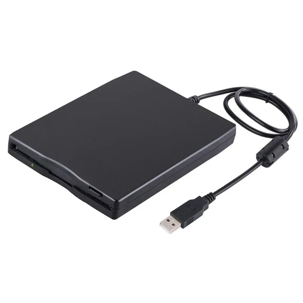 

USB Floppy Disk Drive 3.5 Inch Portable USB External 1.44MB FDD Diskette Drive for PC Windows 98SE/ME/2000/XP/VISTA