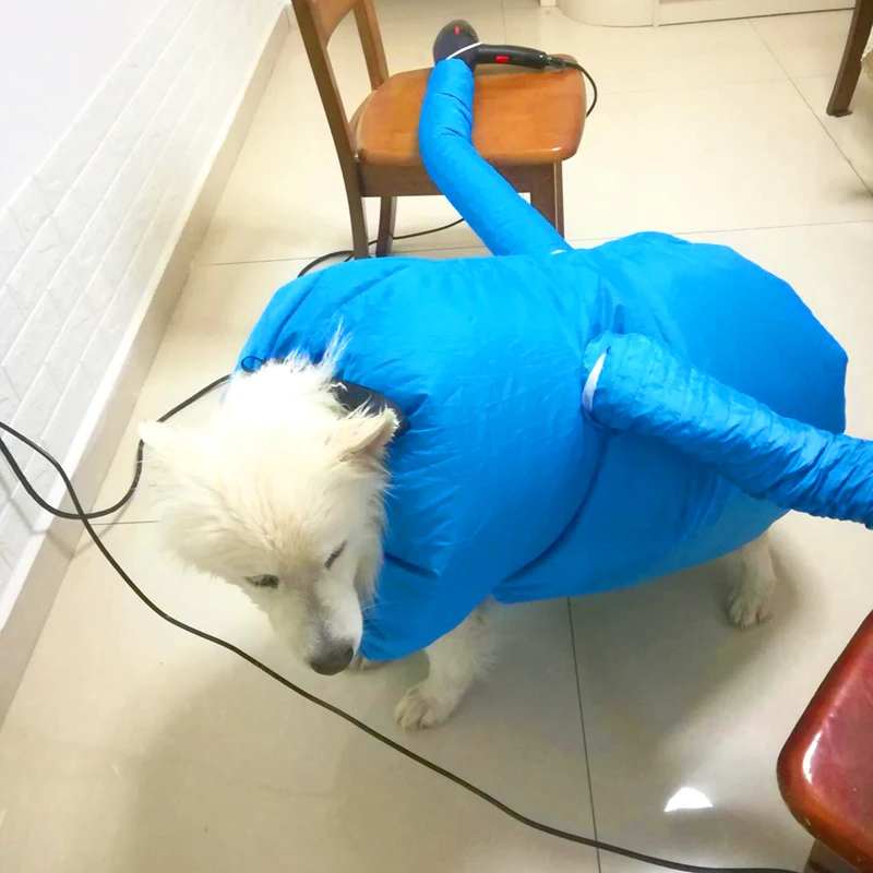 

Drying Bag Folding Dog Hair Dryer Box Portable Pet Blow Bag Pet Grooming Dry Bag Dog Blowing Cat Bathing Pet Hair Drying Clothes