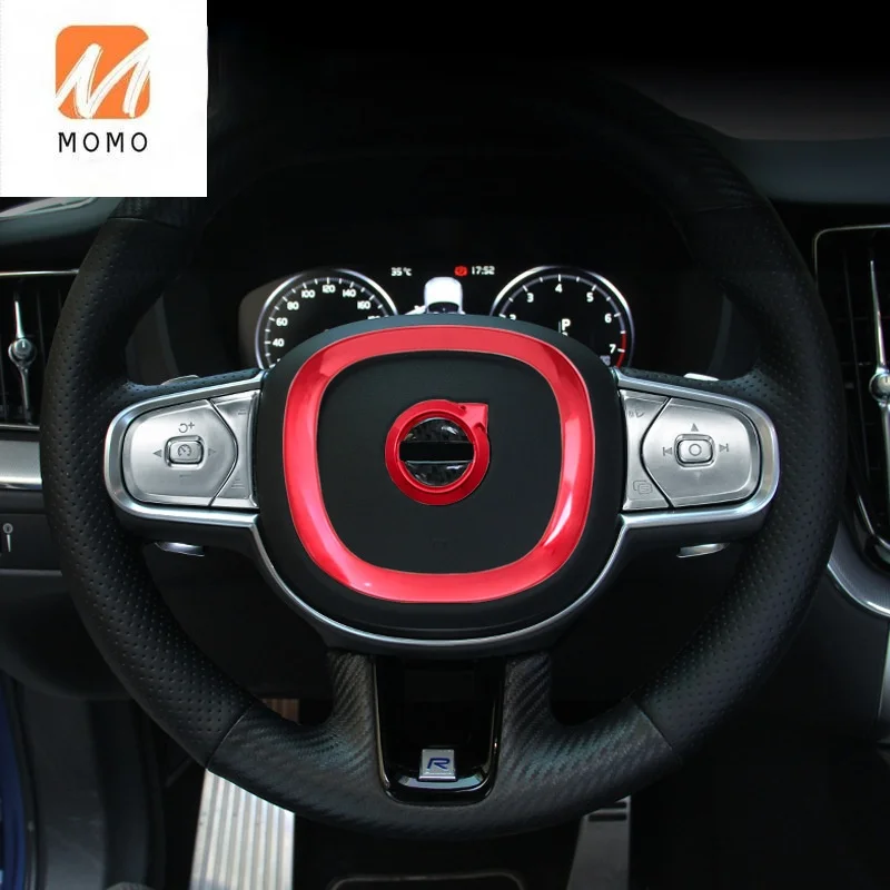 

XC90 S90 V90 XC40 Interior Modified Stickers Steering Wheel Patch Dedicated for Decoration Decoration car sunshade
