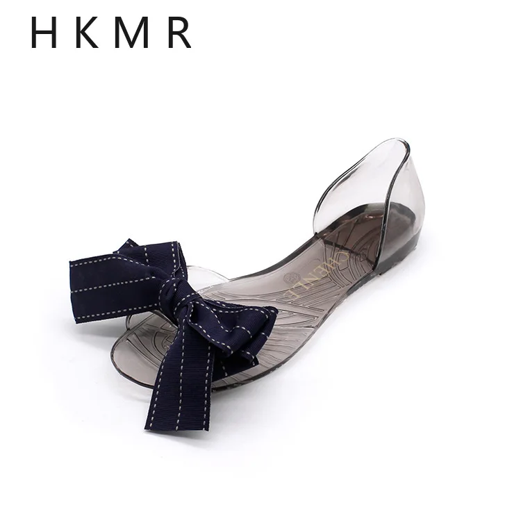 

woman shoes summer new style sandals open toe shoes slippers women bowknot transparent sandals trend vogue tide trend refreshing