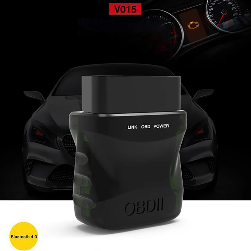 

ELM327 V1.5 сканер Bluetooth 4,0 OBD 2 Автомобильный диагностический инструмент для IOS Android