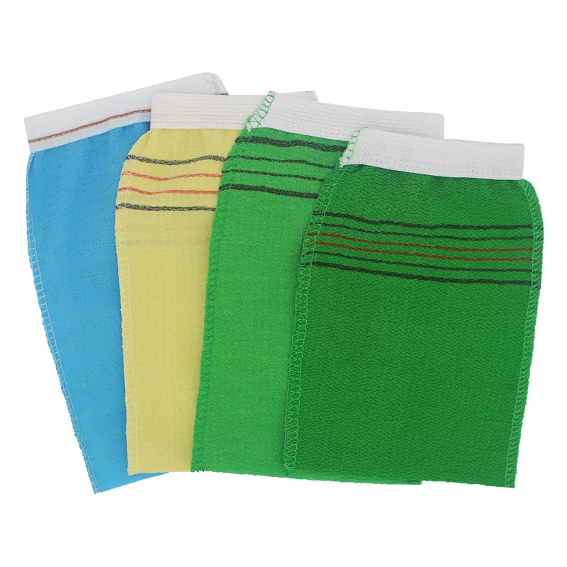 4 шт./компл. двухстороннее полотенце Корейская отшелушивающая банная мочалка