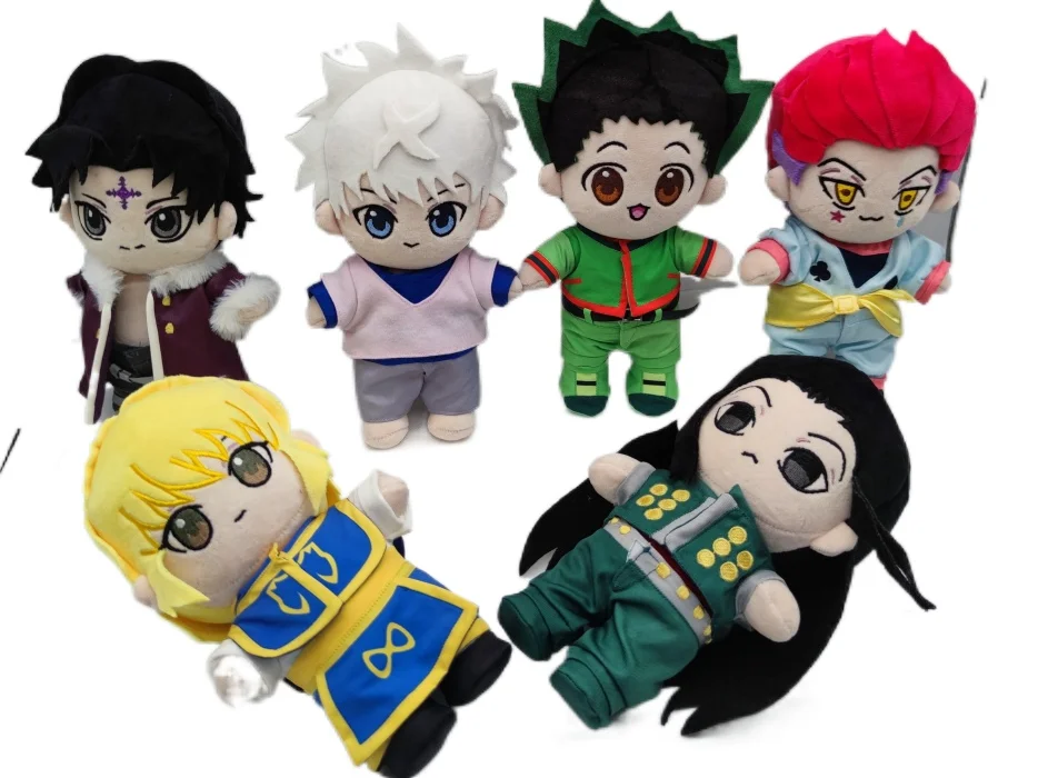 Аниме Hunter X кошка плюшевая кукла Killua Zoldyck Сапожки в стиле Гон Фрикс Kurapika хисока Kulolo