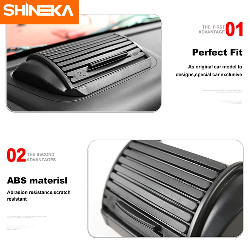 SHINEKA укладка для Jeep Wrangler JK 2011- ABS автомобильный ящик для хранения комплект для органайзера аксессуары для Jeep Wrangler JK