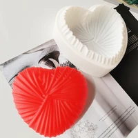 silicone cake mold nonstick wool heat resistant reusable baking tools diy birthday christmas bakeware heart mousse mould