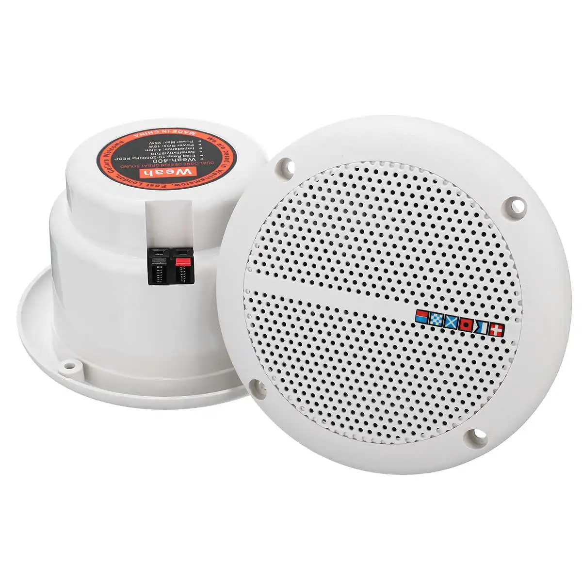 Динамики потолочные водонепроницаемые IP65 1 пара | Автомобили и мотоциклы