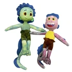 2 шт.лот кавайная люка Альберто морской монстр плюшевая игрушка мультяшная фиолетовая Девочка мягкая игрушка кукла рождественский подарок на день рождения для детей