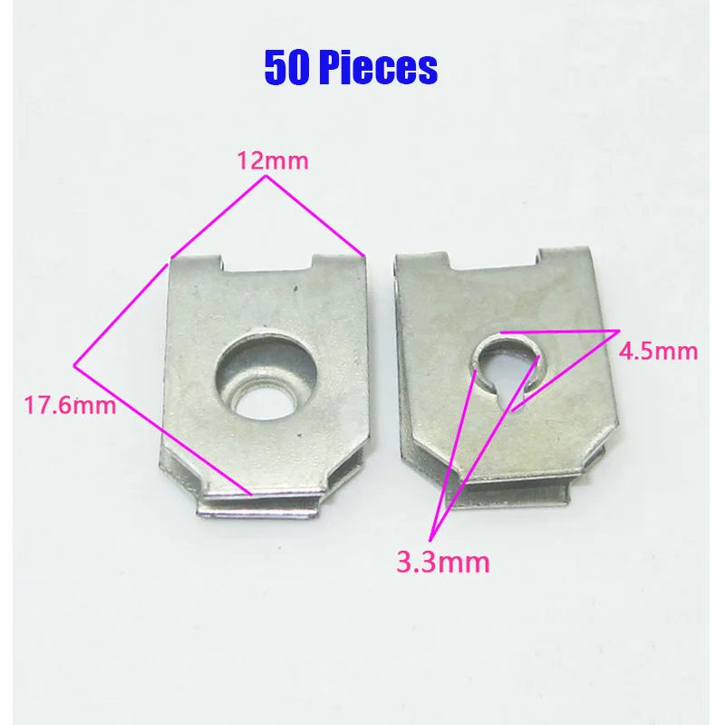 

Металлическая пружинная U-образная пластина, гайка, протекторная панель, гайка, обтекатель, зажим для автомобильного лицензионного крепления, Саморез винтовая прокладка M5 M6 M8