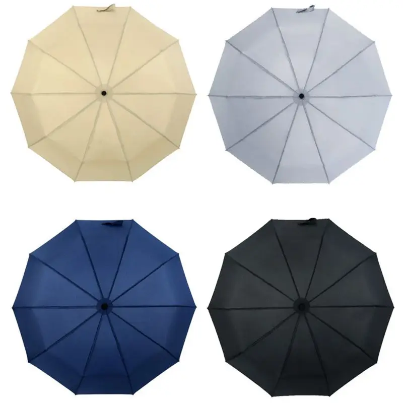 

Big Folding Wood Handle Automatic Umbrella Windproof Double Layer 10 Ribs 104cm Men Rain Umbrellas Golf Umbrellas