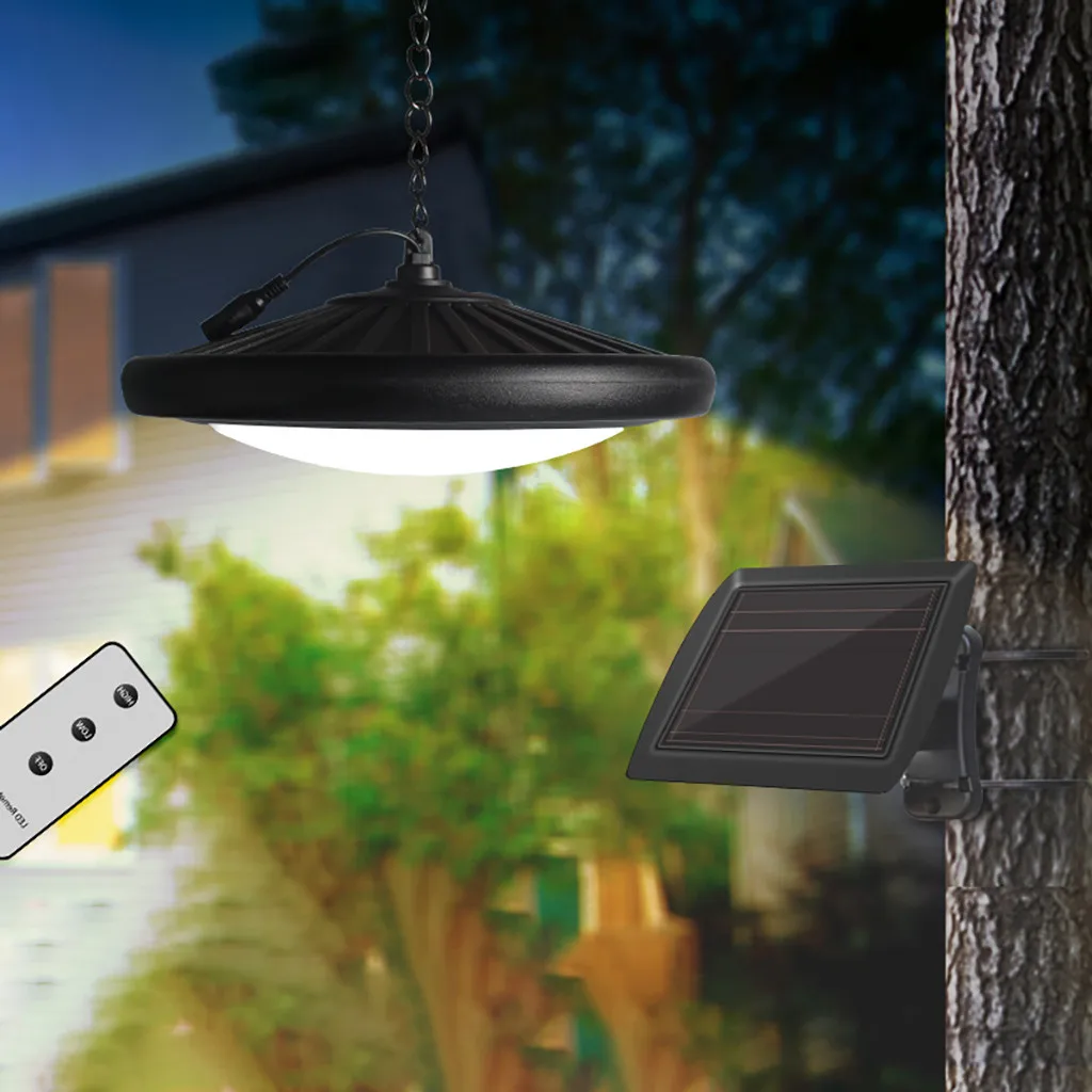 Solar Street Light Chandelier Remote Control Garden Lawn 20LED 360 degree light chandelier small hanging A1 | Освещение