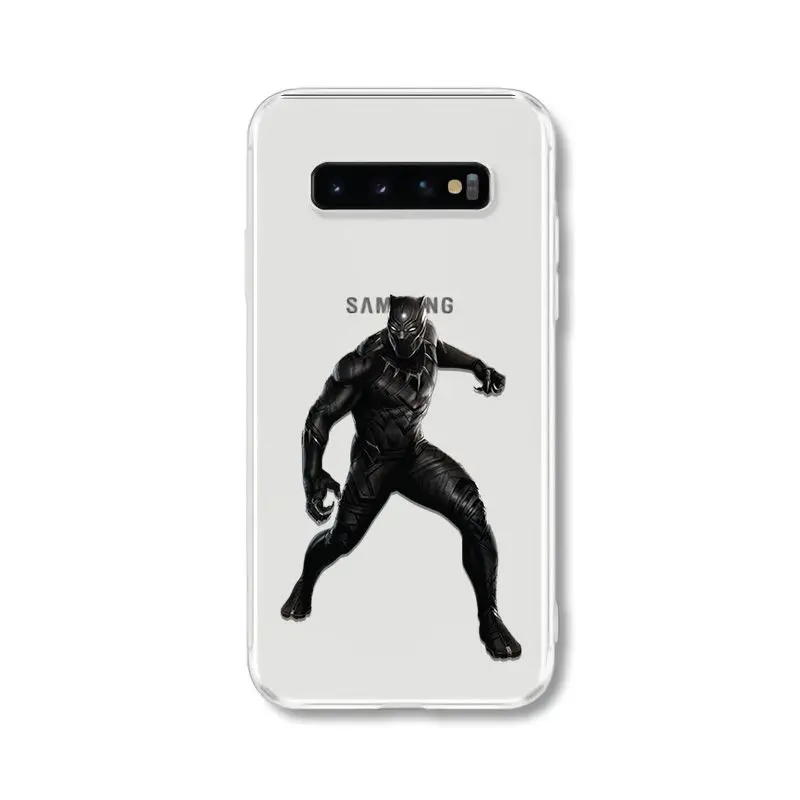 Yinuoda Marvel Черная пантера хит продаж Модный чехол для телефона samsung S10 S6 edge S6edge Plus S7 S8