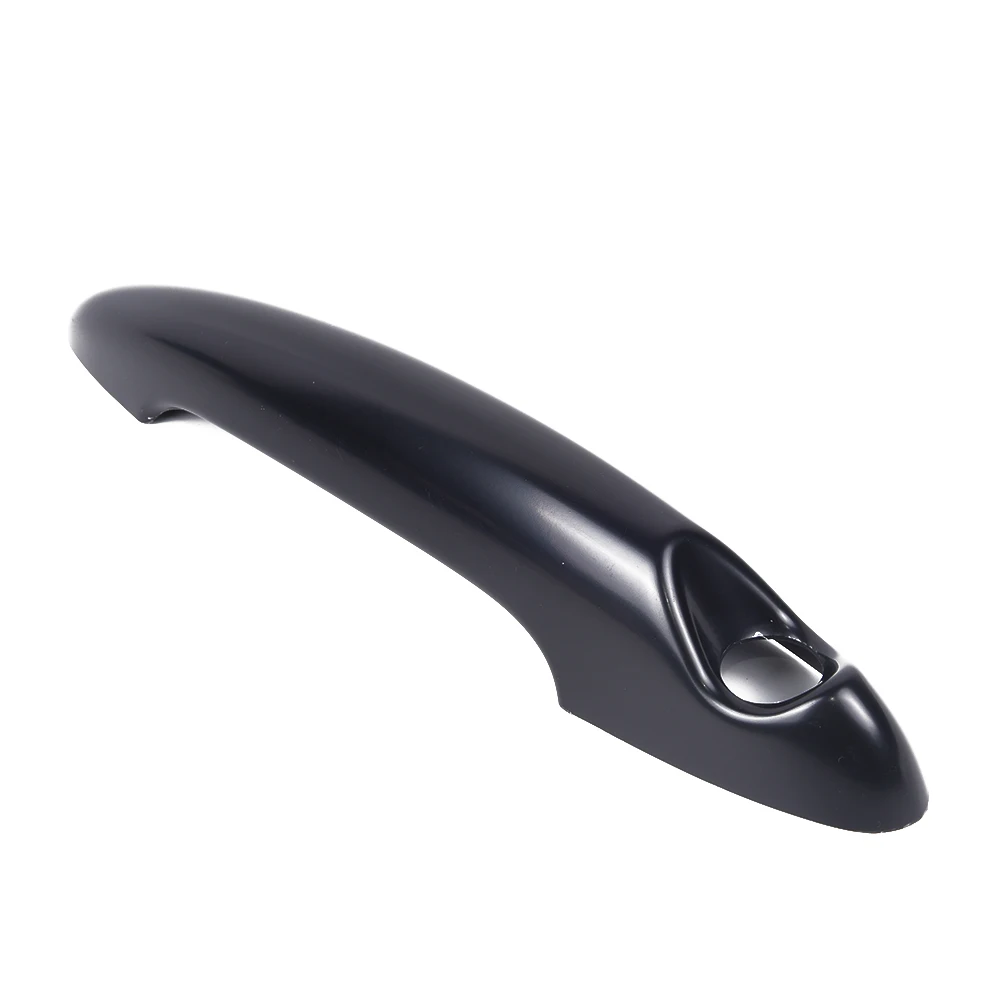 

Set Door Handle Covers Car PC plastic Black 4Pcs Replacement Accessories