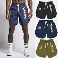 2020 men gyms fashion fitness shorts bodybuilding joggers summer quick dry cool short pants male casual beach brand sweatpants