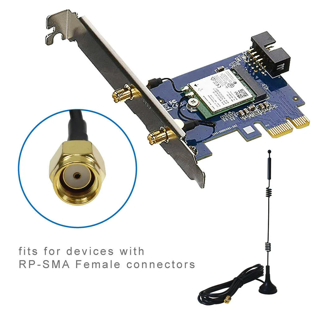 12dBi антенна RP SMA 2 4 ГГц/5 ГГц WiFi Двухдиапазонная для беспроводной IP камеры|Запчасти