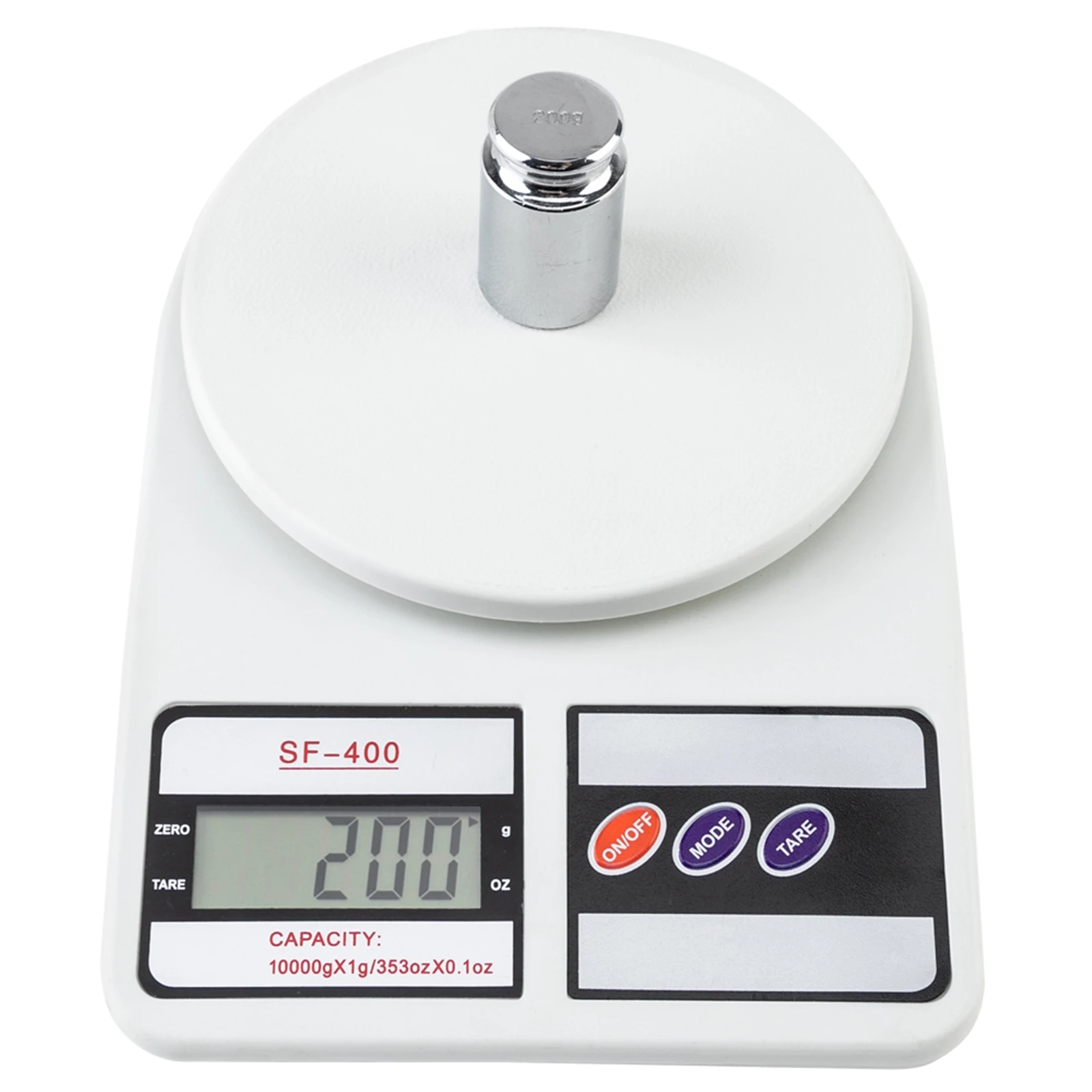 

10KG Kitchen Scale Weighing Scale Food Diet Postal Balance Measuring LCD Electronic Scales Suitable for household Kitchen