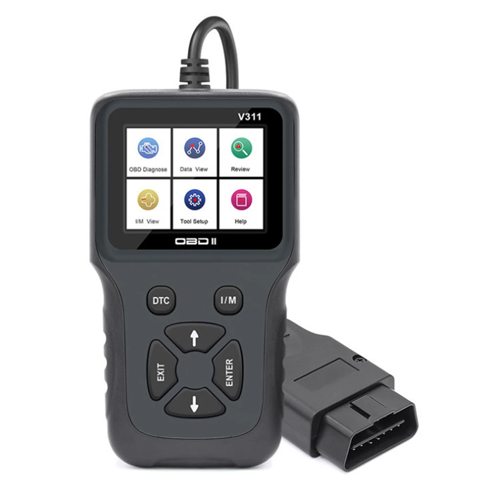 V311 полный OBD2 сканер OBD 2 считыватель кодов двигателя v311 диагностический