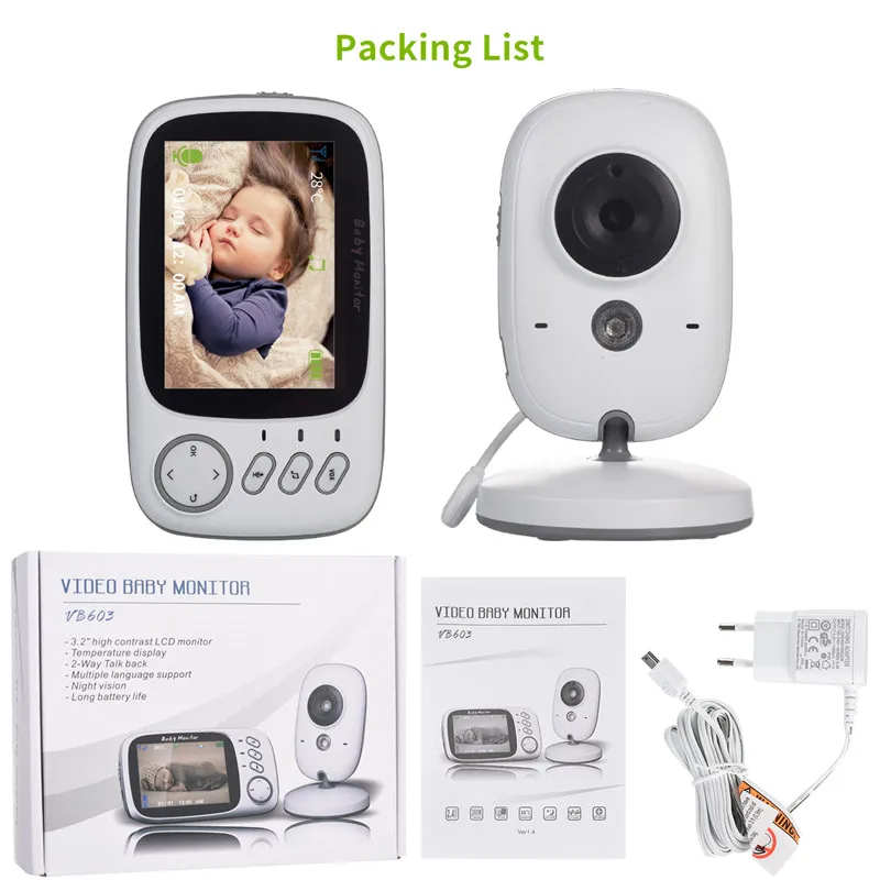 Беспроводная видеоняня с функцией ночного видения 3 2 дюйма |