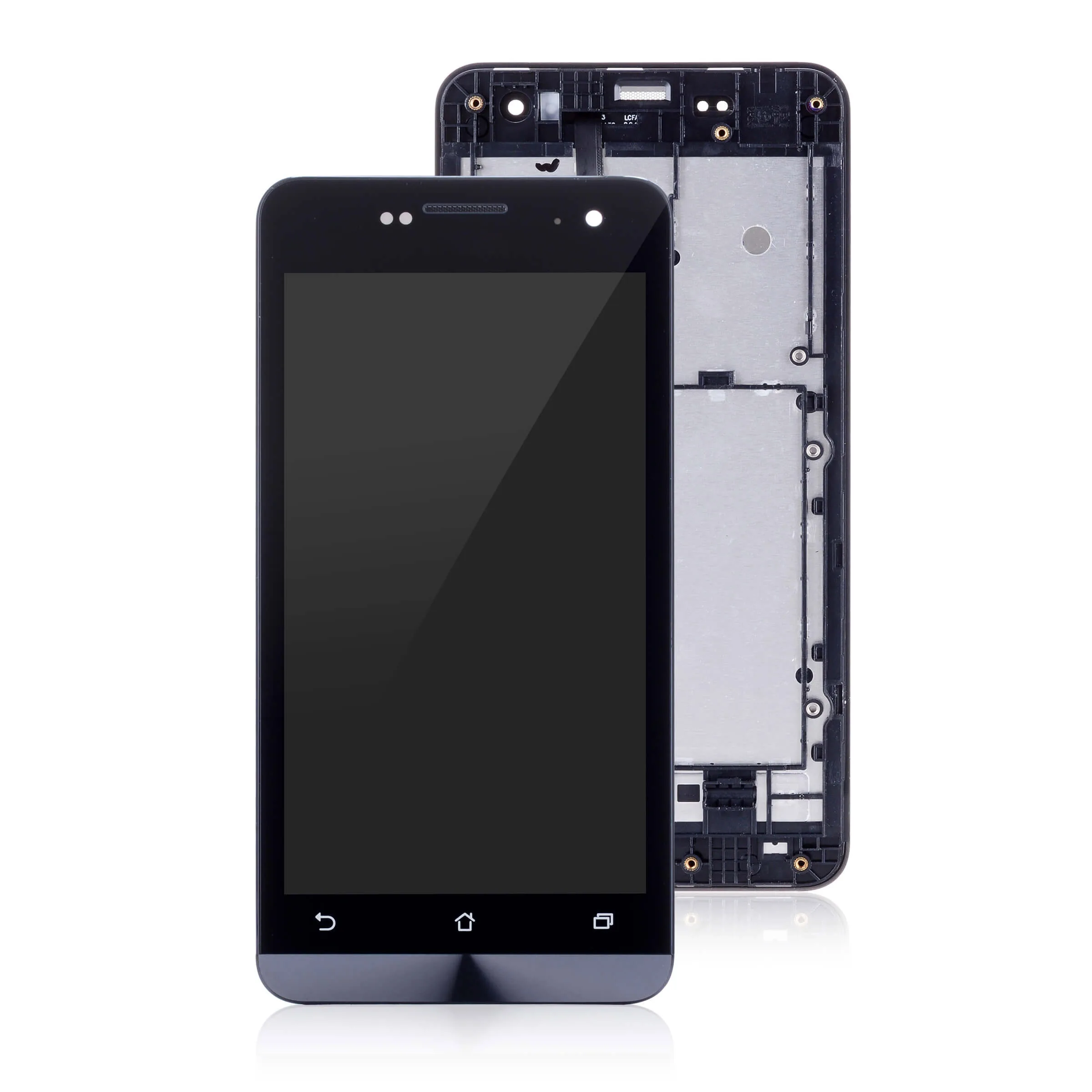 Дисплей для ASUS Zenfone 5 ЖК сенсорный экран с рамкой дисплей T00J A500KL A500CG A501CG |