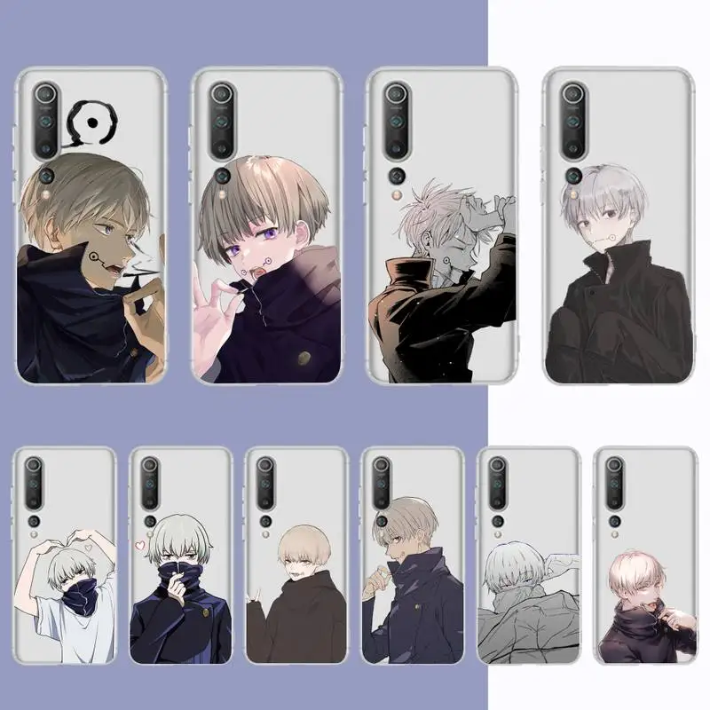 

Anime Jujutsu Kaisen Inumaki Toge Phone Case For Redmi Note 5 7 8 9 10 A K20 pro max lite for Xiaomi 10pro 10T