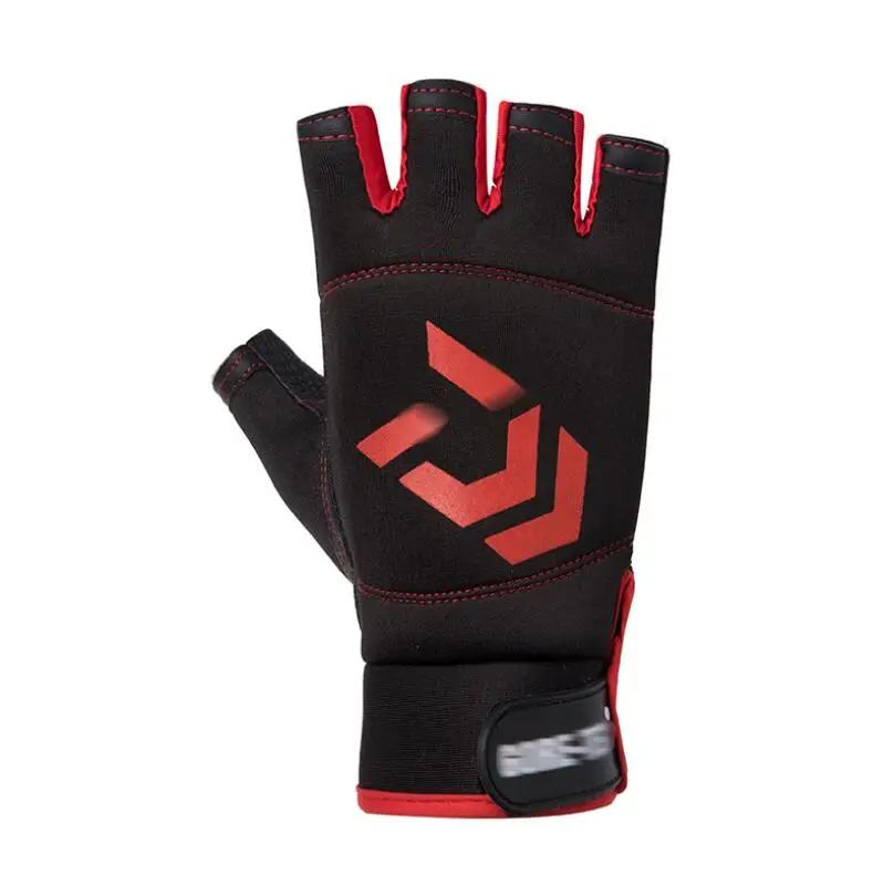 

Рыболовные Перчатки Daiwa, летние дышащие нескользящие спортивные водонепроницаемые перчатки с 5 пальцами, защита от УФ излучения, перчатки для велоспорта, походов, рыбалки нахлыстом