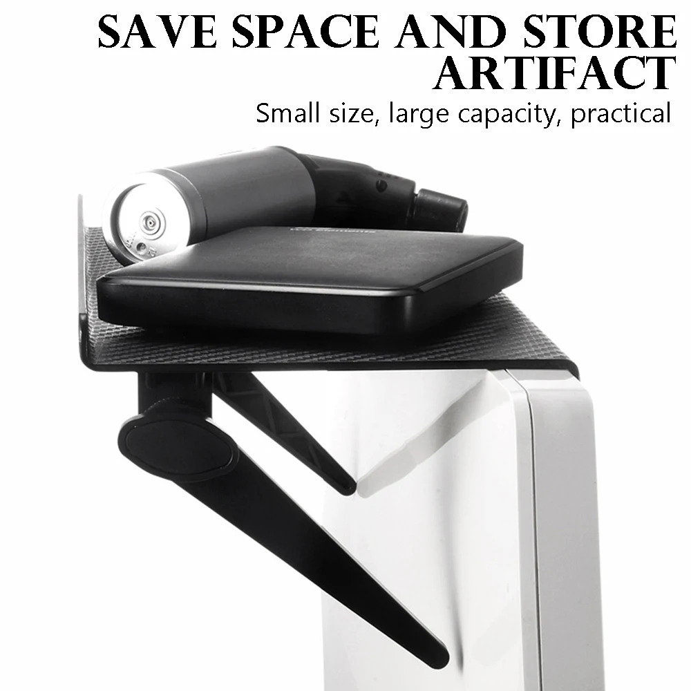 

Adjustable TV Screen Top Storage Shelf Rack Holder Computer Monitor Desktop Stand TV Rack Display Shelf Storage Rack