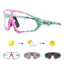 UV400 Protection Photochromic Cycling SunGlasses Men Women Multi Mountain Road Bike Outdoor Sport Sunglasses Oculos De Ciclismo