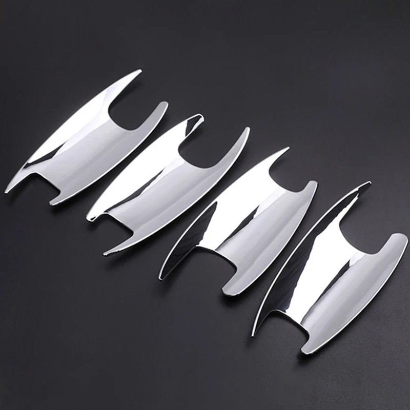 

4PCS ABS Door Bowl Cover Car Accessories for Mercedes Benz W213 E W205 C Class GLC X253 -2019
