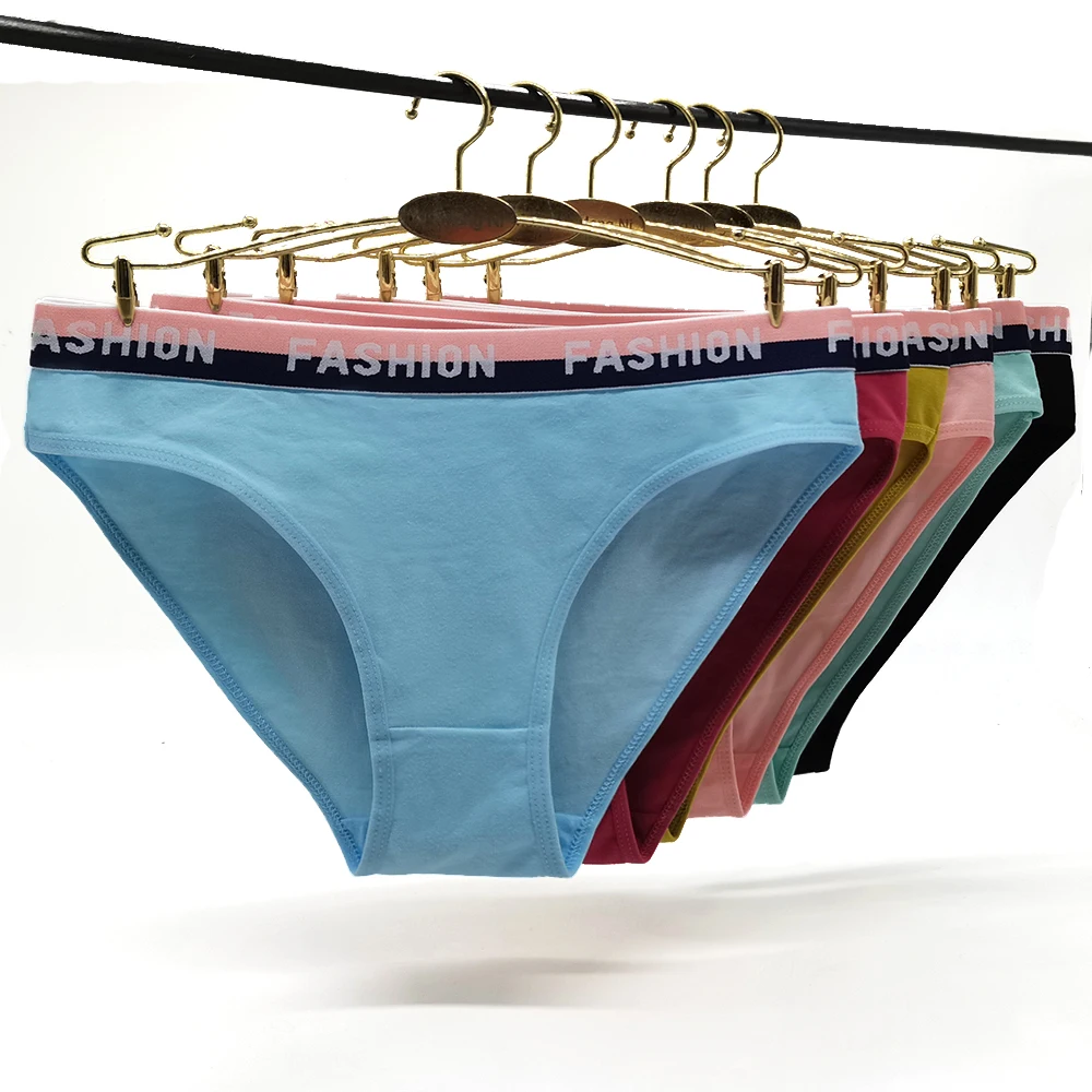 

12 Pcs/Lot Women's Panties Ladies Briefs Underwear Fashion Multi-Colors Lingerie Pantys Cotton Female Underpants Soft Intimates